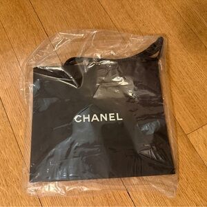 CHANEL Black Never Opened Shopping Bag